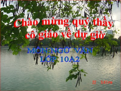 Bài giảng Ngữ văn 10 - Tiết 38: Đọc văn Cảnh ngày hè (Bảo kính cảnh giới- Bài 43) Nguyễn Trãi
