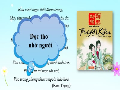 Bài giảng Ngữ văn 10 - Tiết 82: Văn bản Trao duyên (Trích Truyện Kiều) - Nguyễn Du