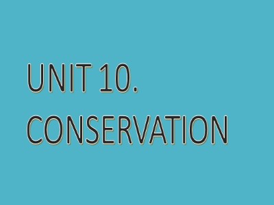 Bài giảng Tiếng Anh lớp 10 (Sách cũ) - Unit 10: Conservation - Reading